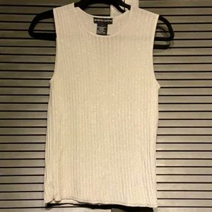 Andrea jovine silver Tank top